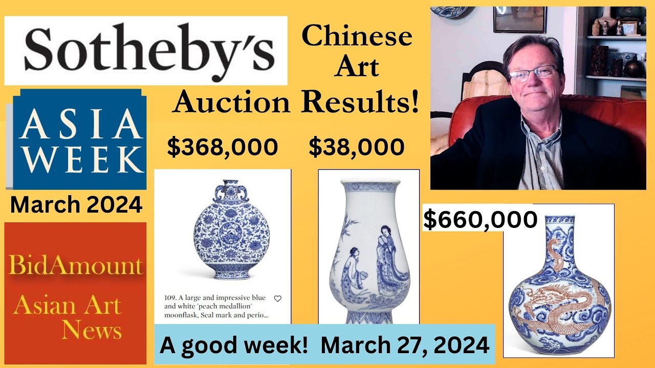 Antiques NEWS Sotheby's Asia Week Chinese Art Auction Results March 2024