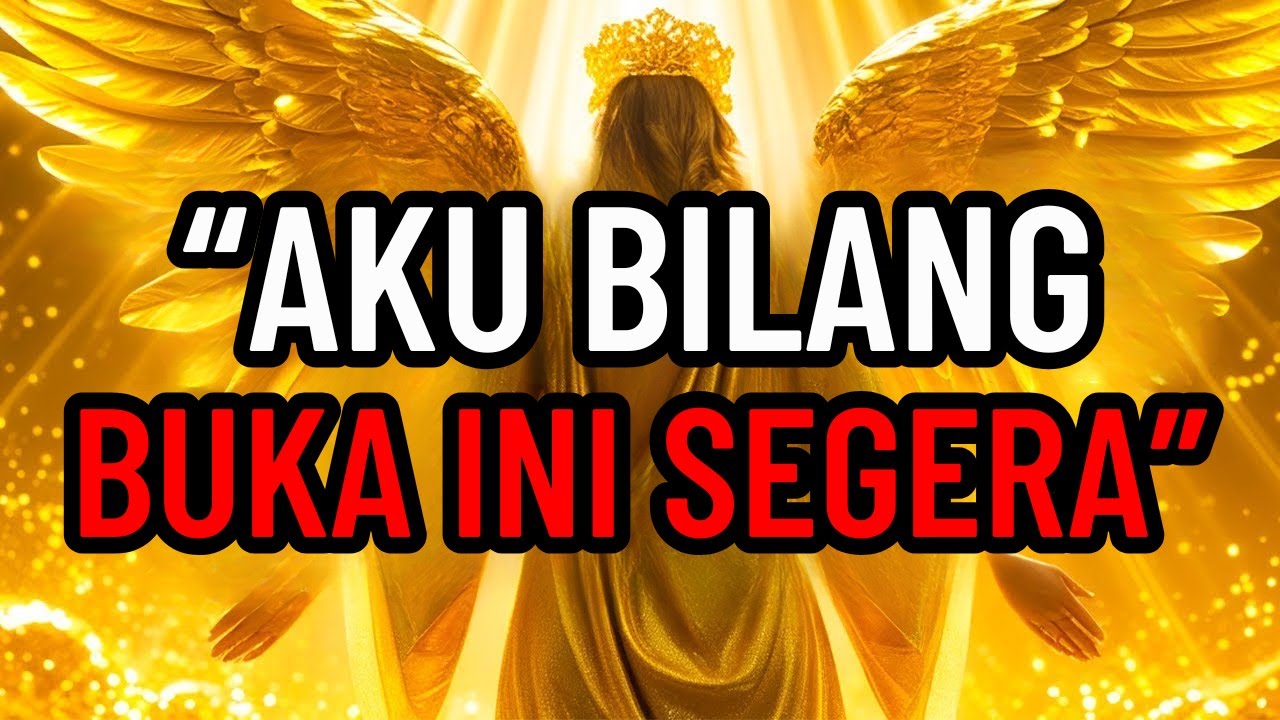 Orang-Orang Pilihan 👑 Perintah Ilahi yang Tak Boleh Diabaikan | Pesan Tuhan Hari Ini 🕊️