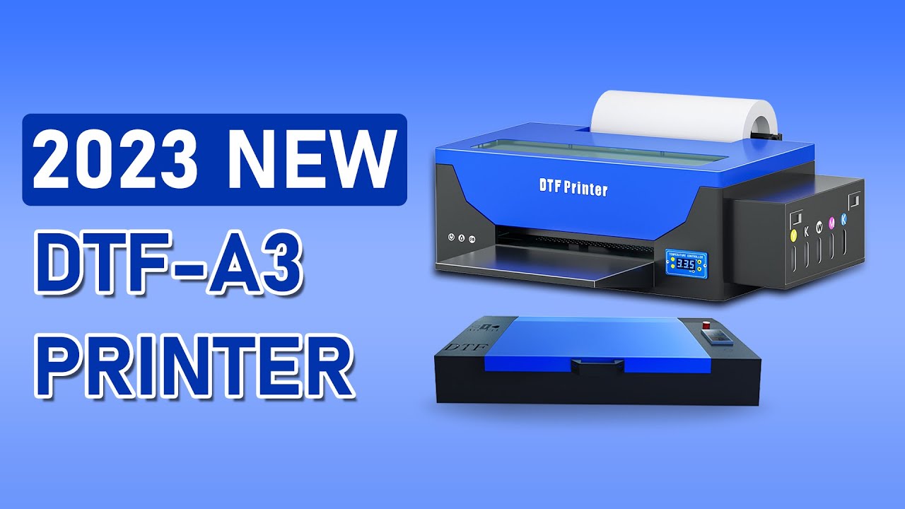NEW DTF Printer?? DTF T-shirt Printing Direct To Film Printer at Home Samll Business!