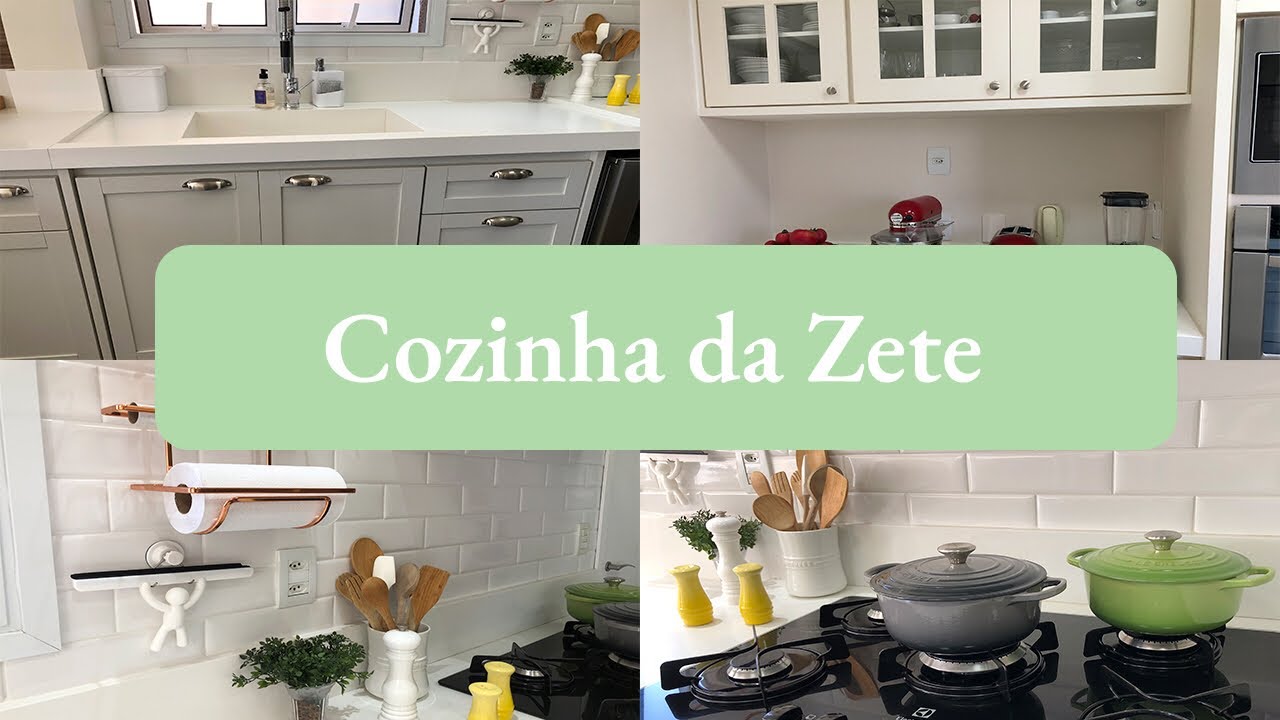 TOUR por uma cozinha provençal | super em alta na decoração.