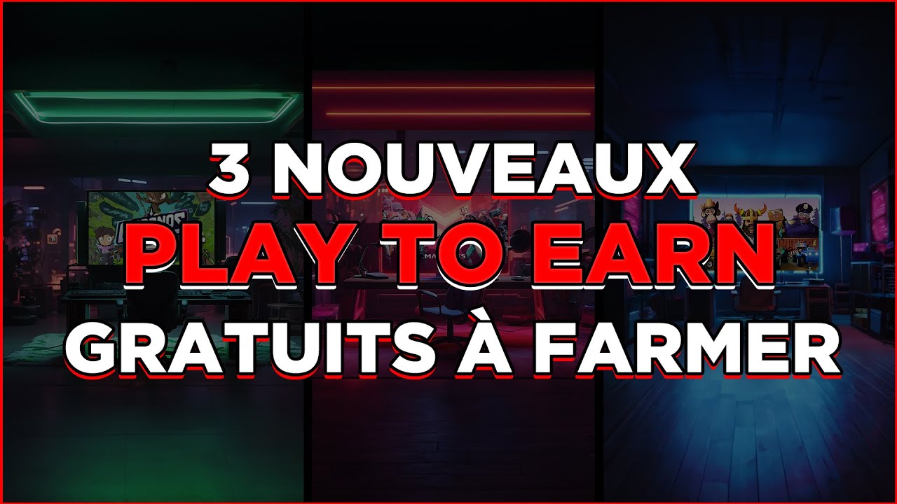 Crypto gaming : 3 nouveaux play to earn à farmer + giveaway
