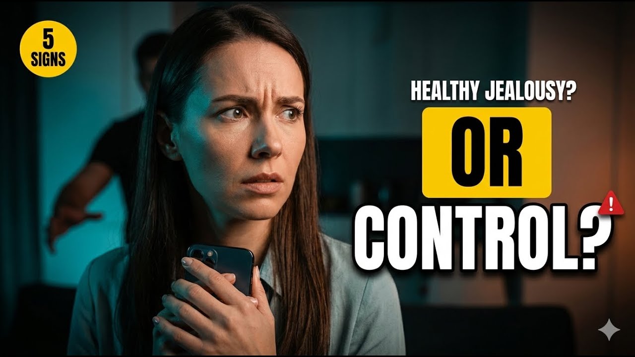 5 Differences Between Healthy Jealousy & Controlling Behavior