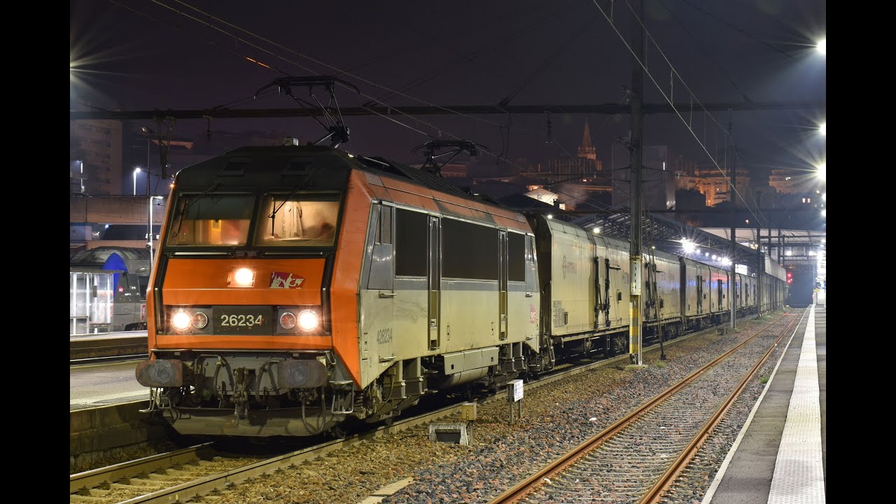 FRET, acheminements, TER et surprises nocturnes en gare d'Iteuil