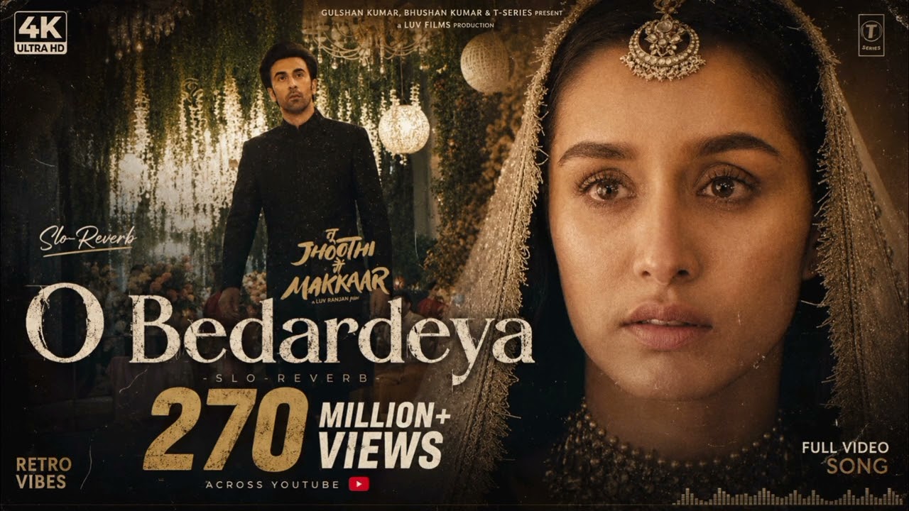 O bedardeya full song slo-reverb #love #lovesong #heart #touching 
