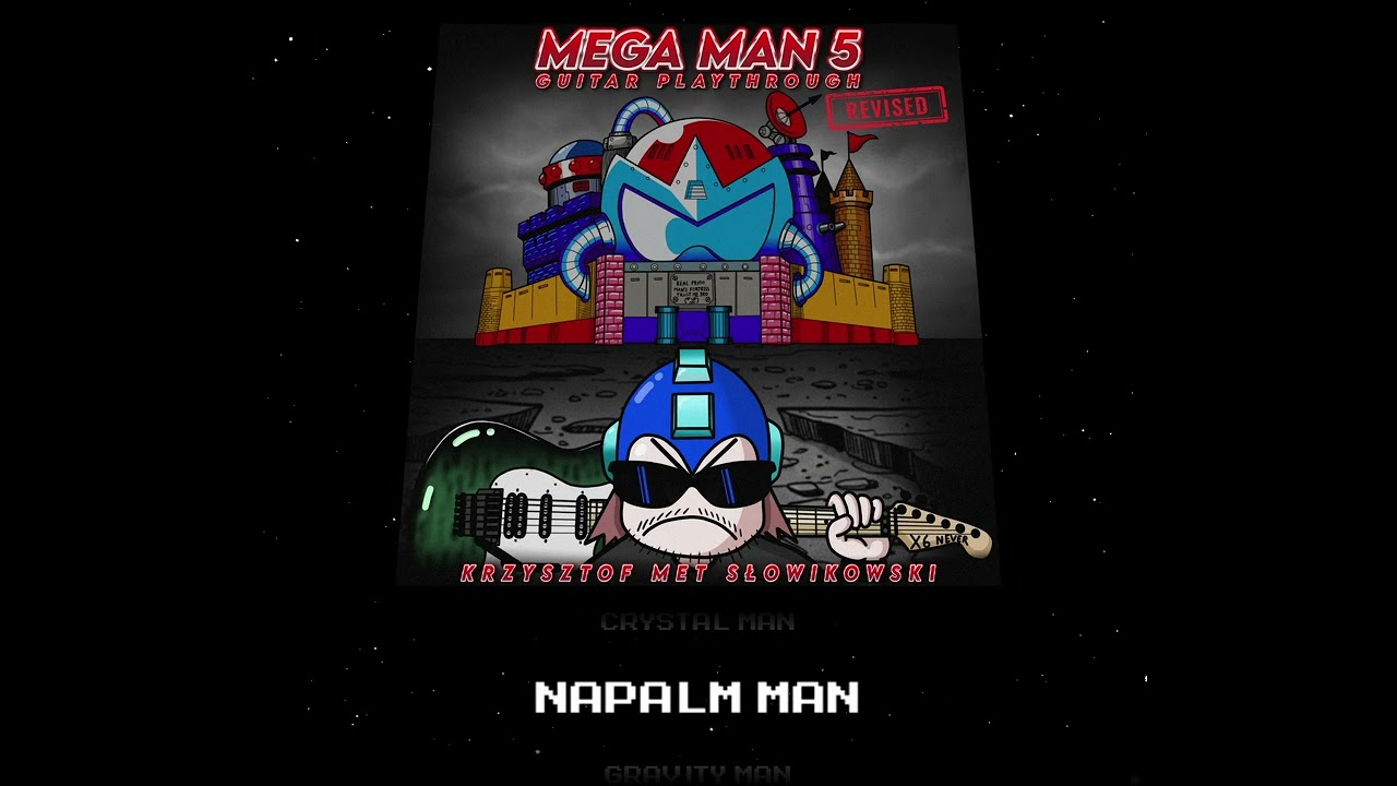 Mega Man 5 Guitar Playthrough (Revised) (2016/2026) - Full Album (Audio Only | No AI)