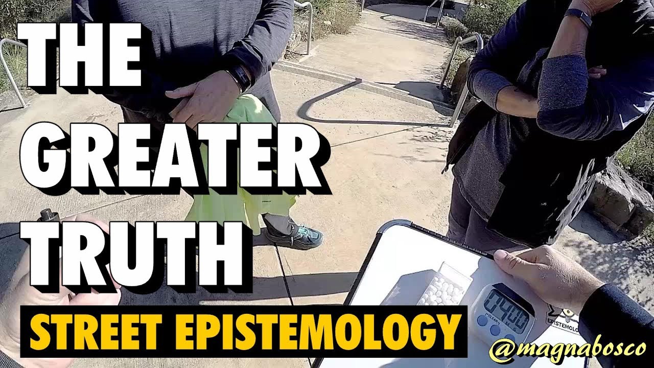 Street Epistemology: Paula and Peggy | The Greater Truth