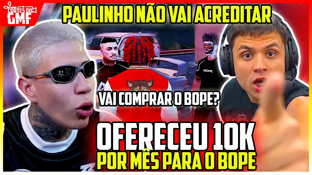 PAULINHO e BAGUAL não VÃO ACREDITAR!😱 YURI22 vai COMPRAR o BECO DO BOPE? na CAPITAL CITY no GTA RP