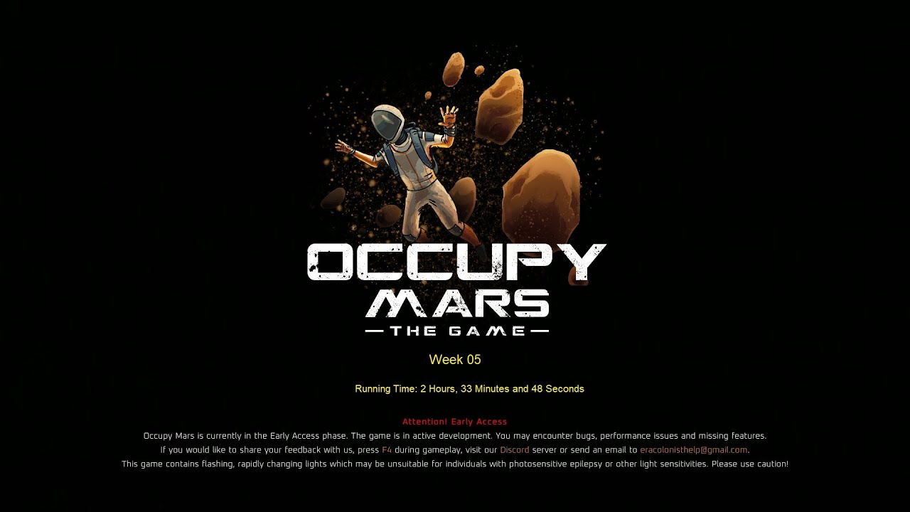 Occupy Mars  The Game V1.0.2.  Week 05