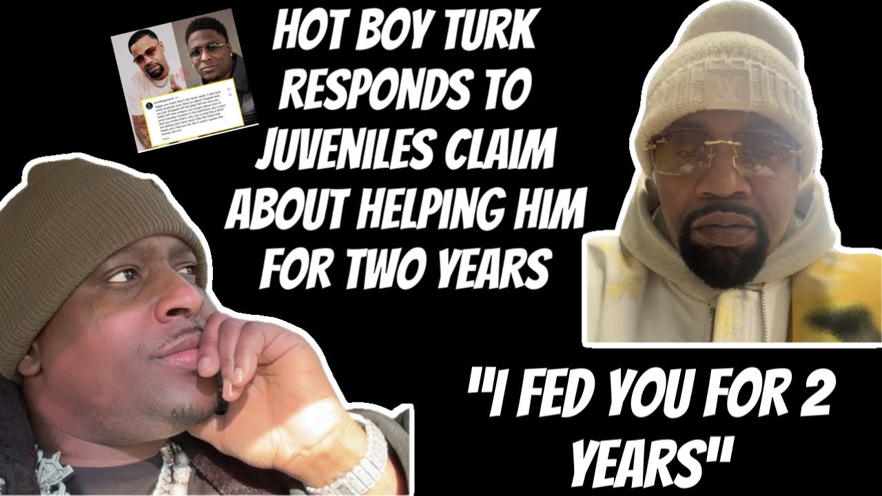 HOT BOY TURK RESPONDS TO JUVENILES CLAIM ABOUT HELPING HIM#cashmoney #juvenile #bg #birdman