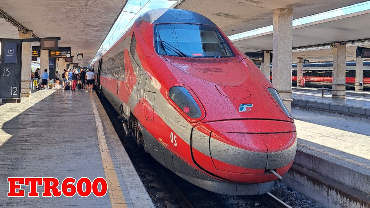 Viaggio a bordo il Frecciarossa etr600 in standard (con deviate in convenzionale tra Firenze e Roma)