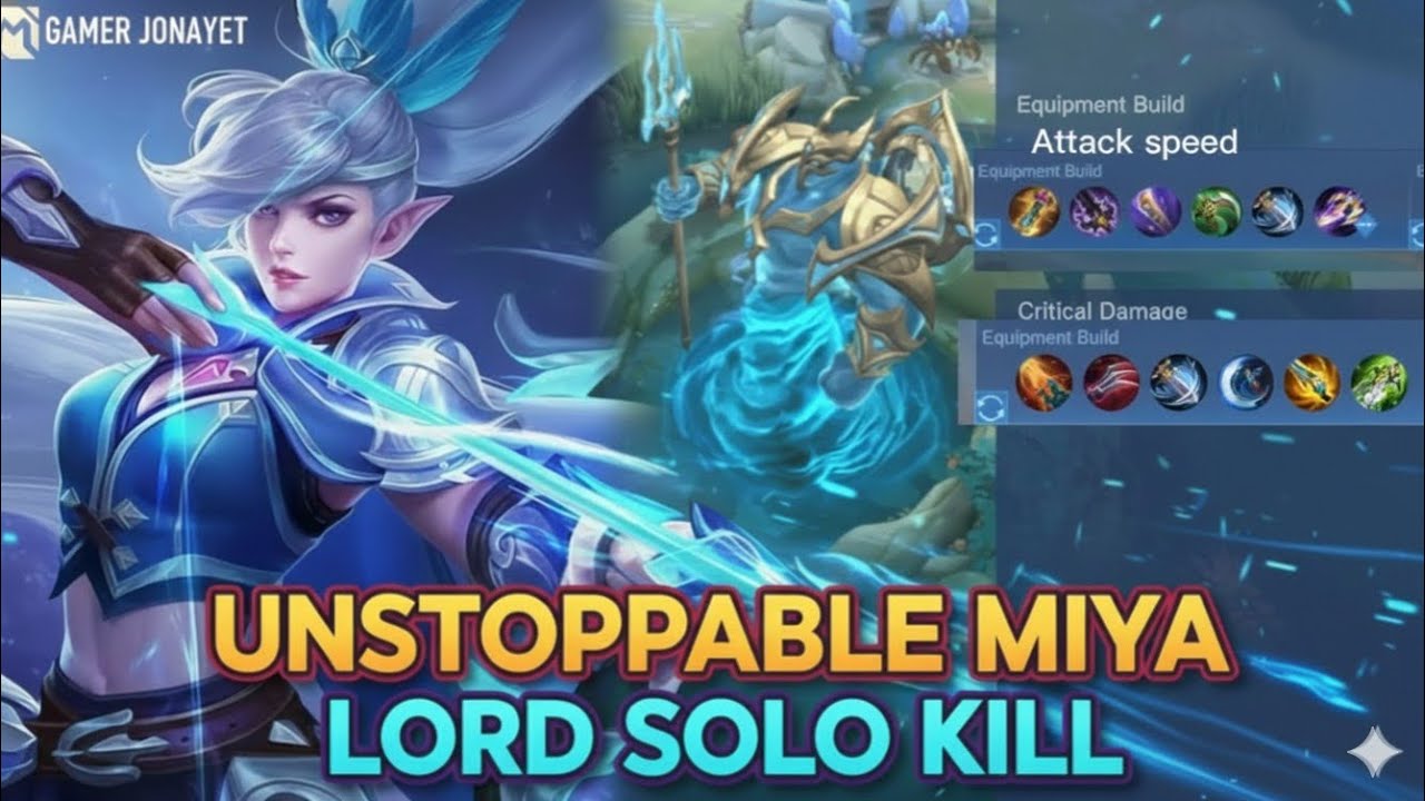 Miya Build Battle: Attack Speed vs Critical Damage! 🏹 Which is Better?