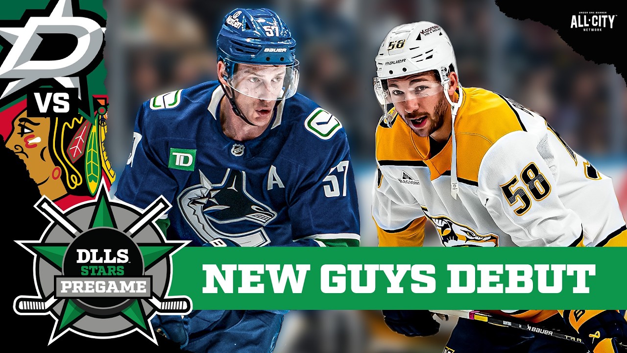 Tyler Myers & Michael Bunting To Make Stars Debuts Today vs. Chicago – Game 63 | DLLS STARS PREGAME