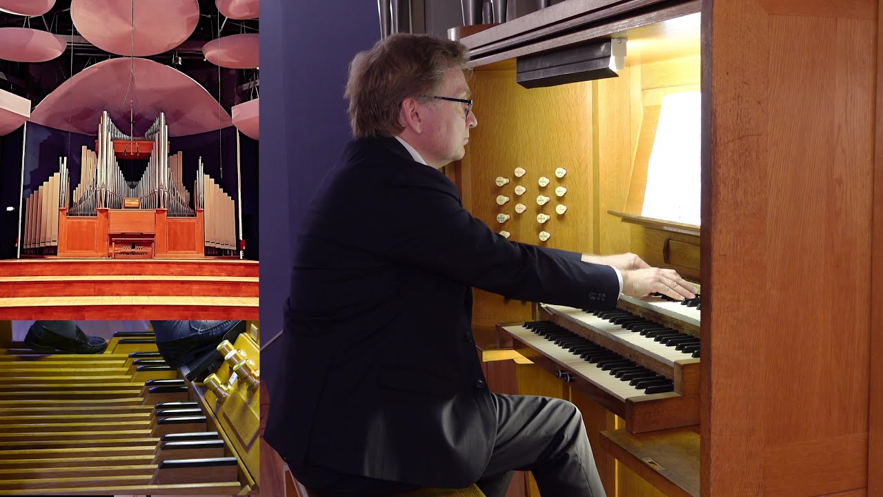 Gaston Litaize  Prière - Eric Lebrun, l'orgue du CRR, Saint-Maur-des-Fossés.
