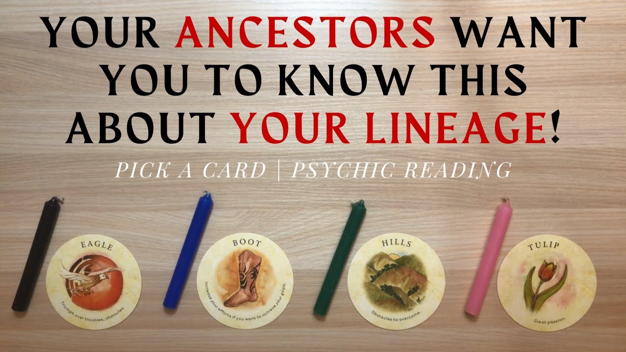 Your Ancestors Want You To Know This About Your Lineage! 📜🌲😲⏳🧬 | Psychic Reading | Pick A Card
