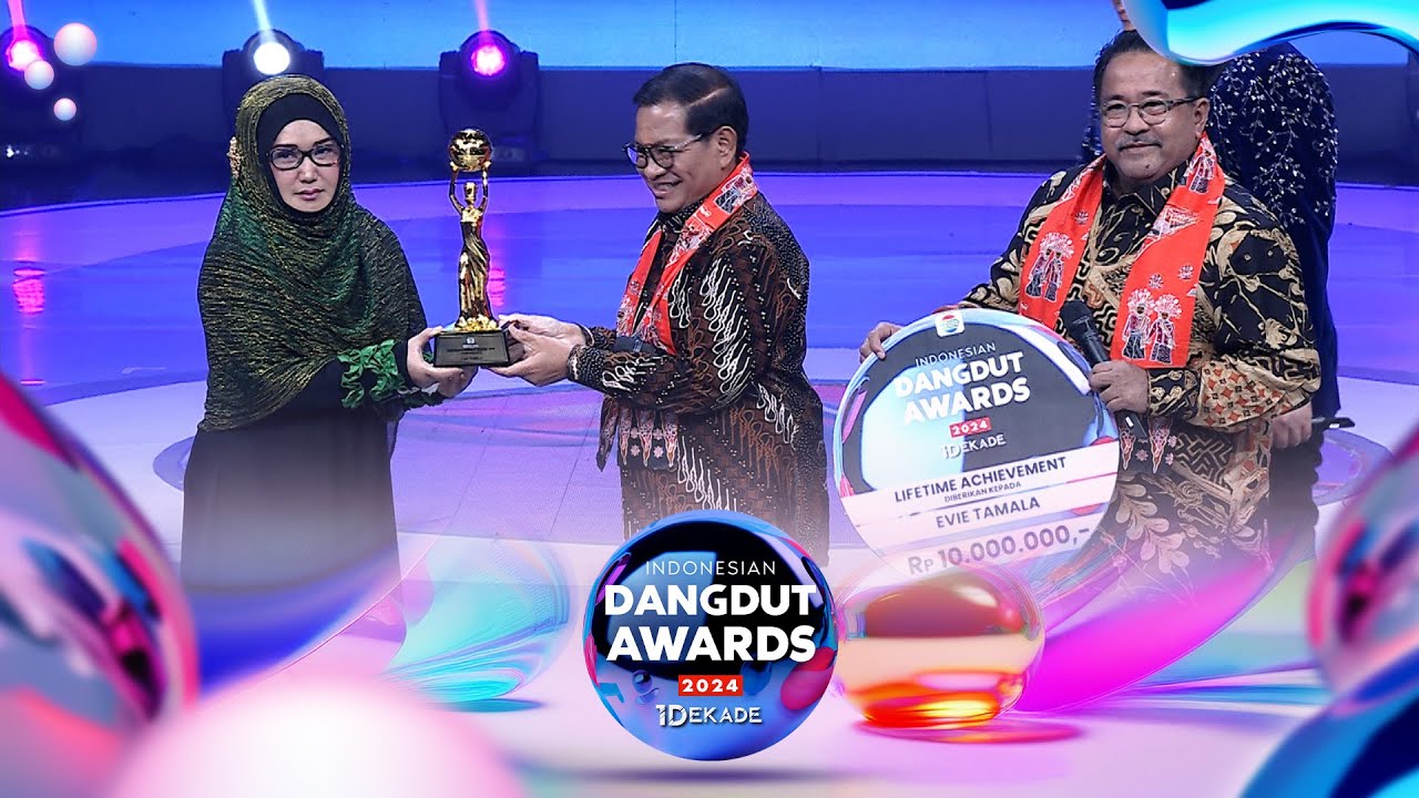 Karyamu Menginspirasi Dangdut Indonesia! Evie Tamala Raih Lifetime Achievement! |  IDA 2024 1 Dekade