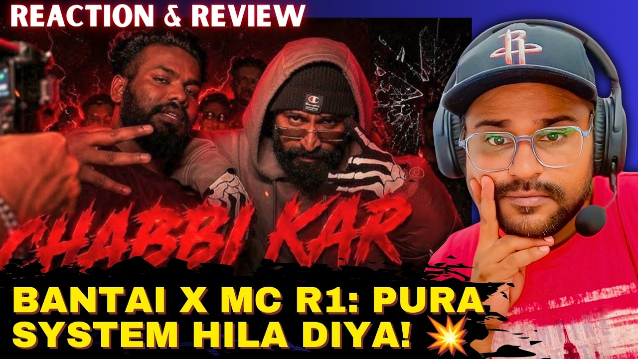 EMIWAY BANTAI X MC R1 - CHHABI KAR song Reaction & Review | Shararti Bharti Reaction