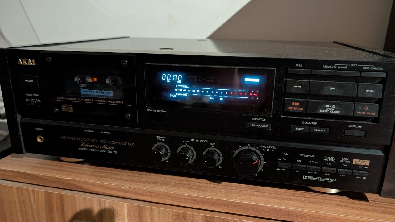 AKAI GX75 Riemen Wechsel