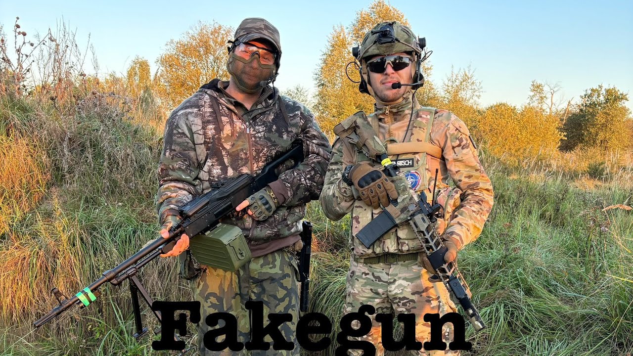 PKM A&K #airsoftgunreview #fakegun  3R