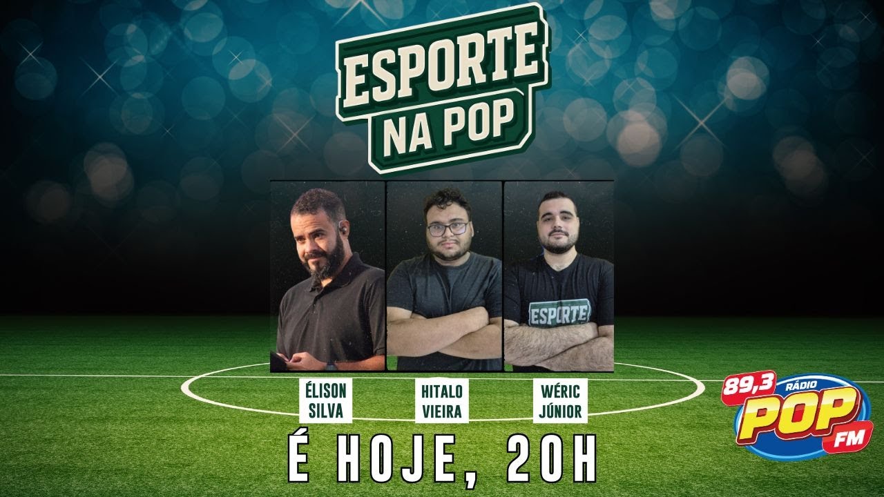 ESPORTE NA POP - COM ÉLISON SILVA  E EQUIPE - 23/01/2026 - Rádio Pop FM | 89.3