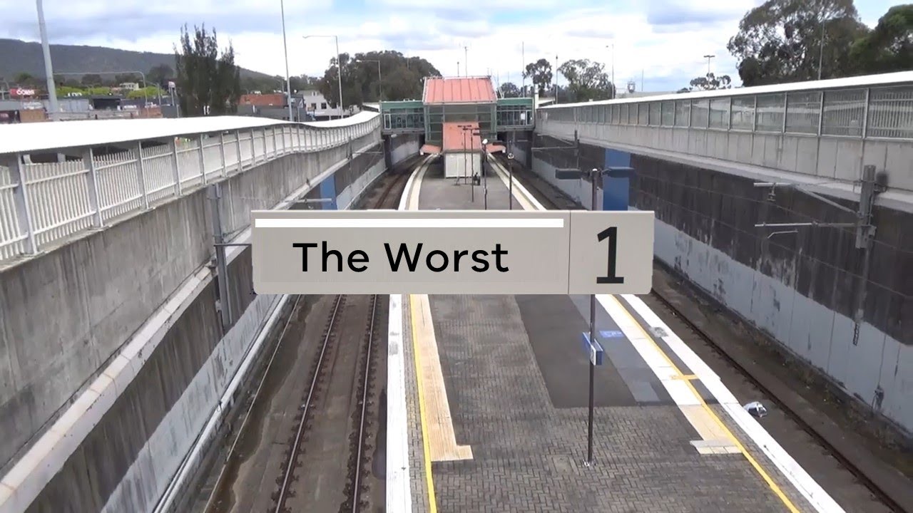 10 худших железнодорожных станций Мельбурна (Melbourne Railway Vlog 211)