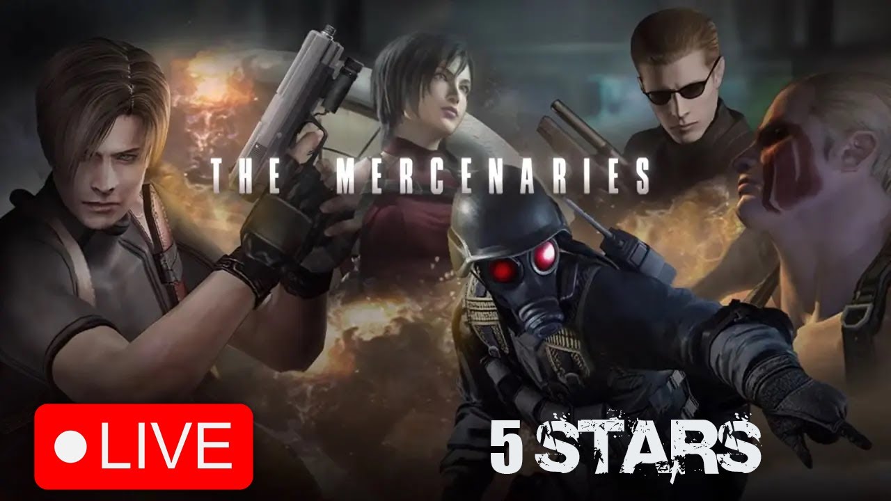 🔴 [ LIVE ] Resident Evil 4 The Mercenaries #1 (Live STREAM)