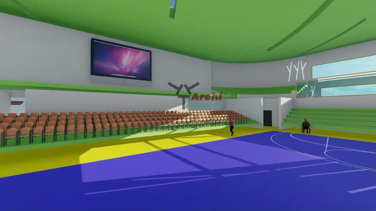 AREP Casablanca Settat-Complexe Sportif Sidi Bernoussi, Salle Couverte, Consultation Architecturale