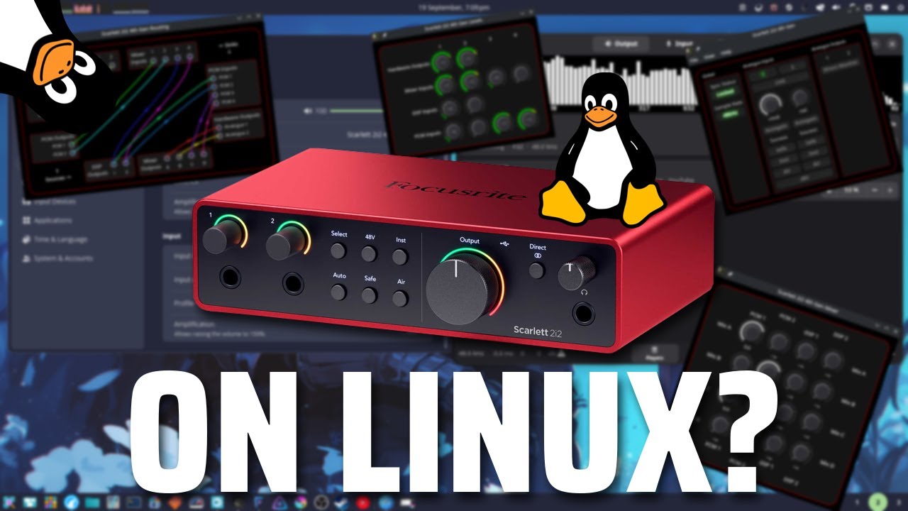 Focusrite na Linuksie! // Recenzja Focusrite 2i2 Gen 4