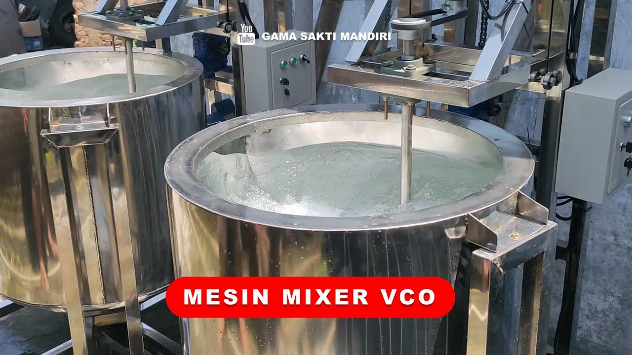 Mesin Mixer VCO | Pengaduk Minyak VCO | Alat Pengaduk Santan Kelapa | Mesin VCO