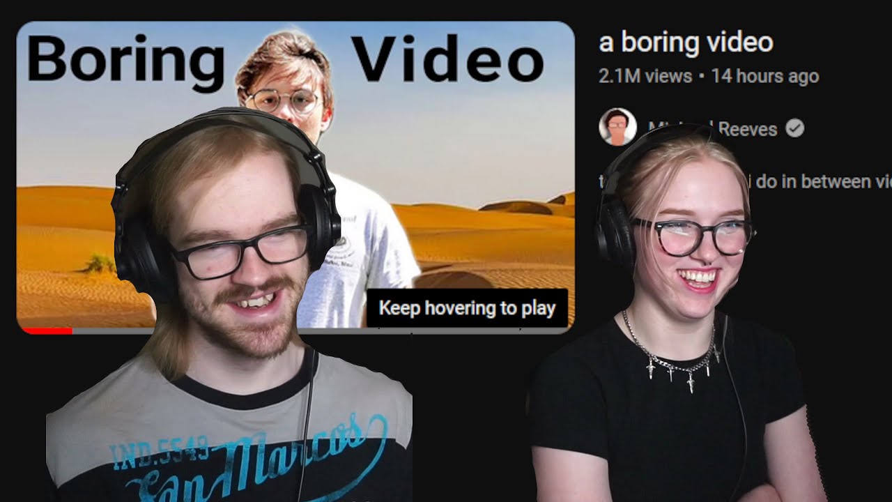 Reacting to Michael reeves Boring video