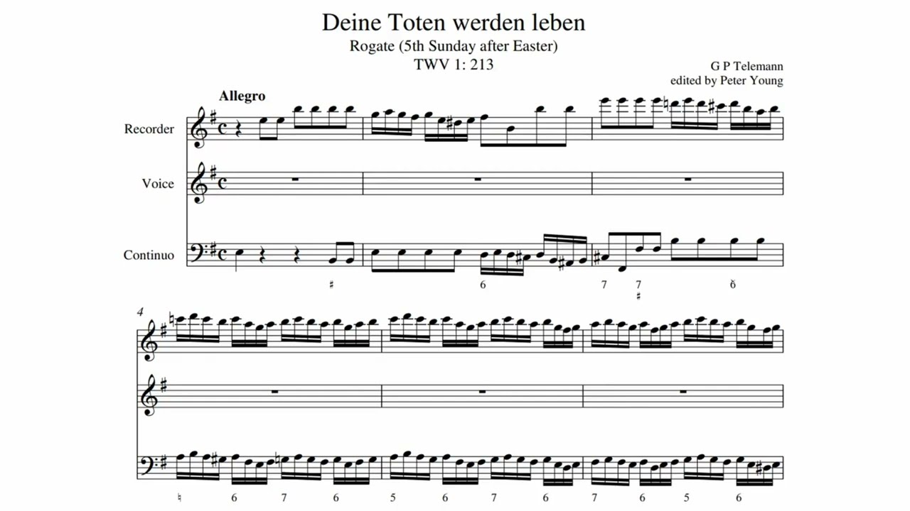 G. Ph. Telemann - 