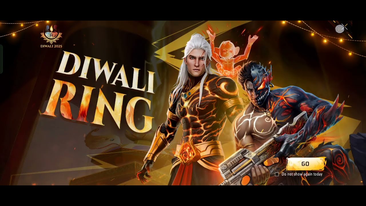 Mujhe free fire me diwali ring mili 