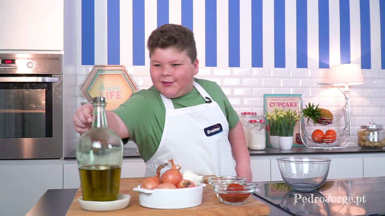 Cavala Assada com Molho à Espanhola - Receita Pedro Jorge