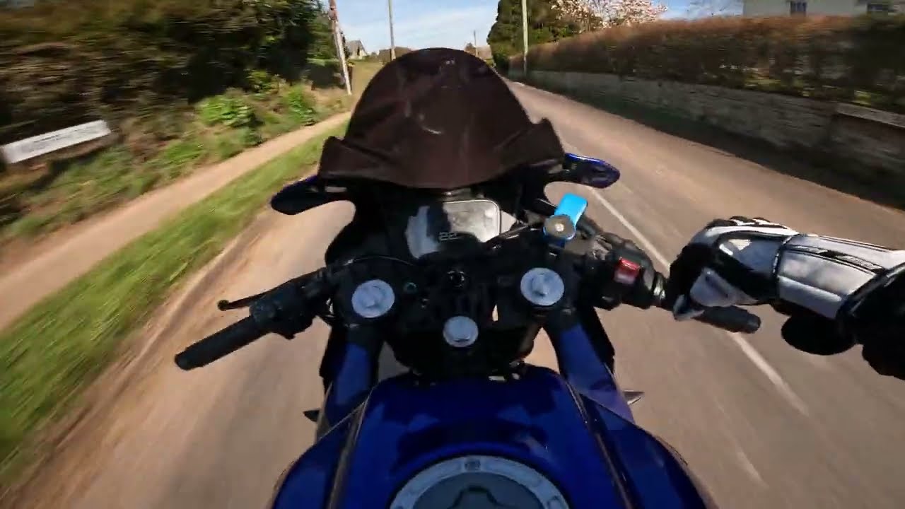 2024 YZF-R125 YAMAHA BLACK WIDOW POV RIDE
