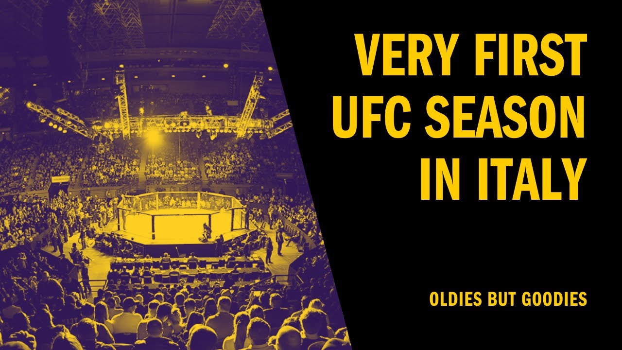 VERY FIRST UFC SEASON IN ITALY