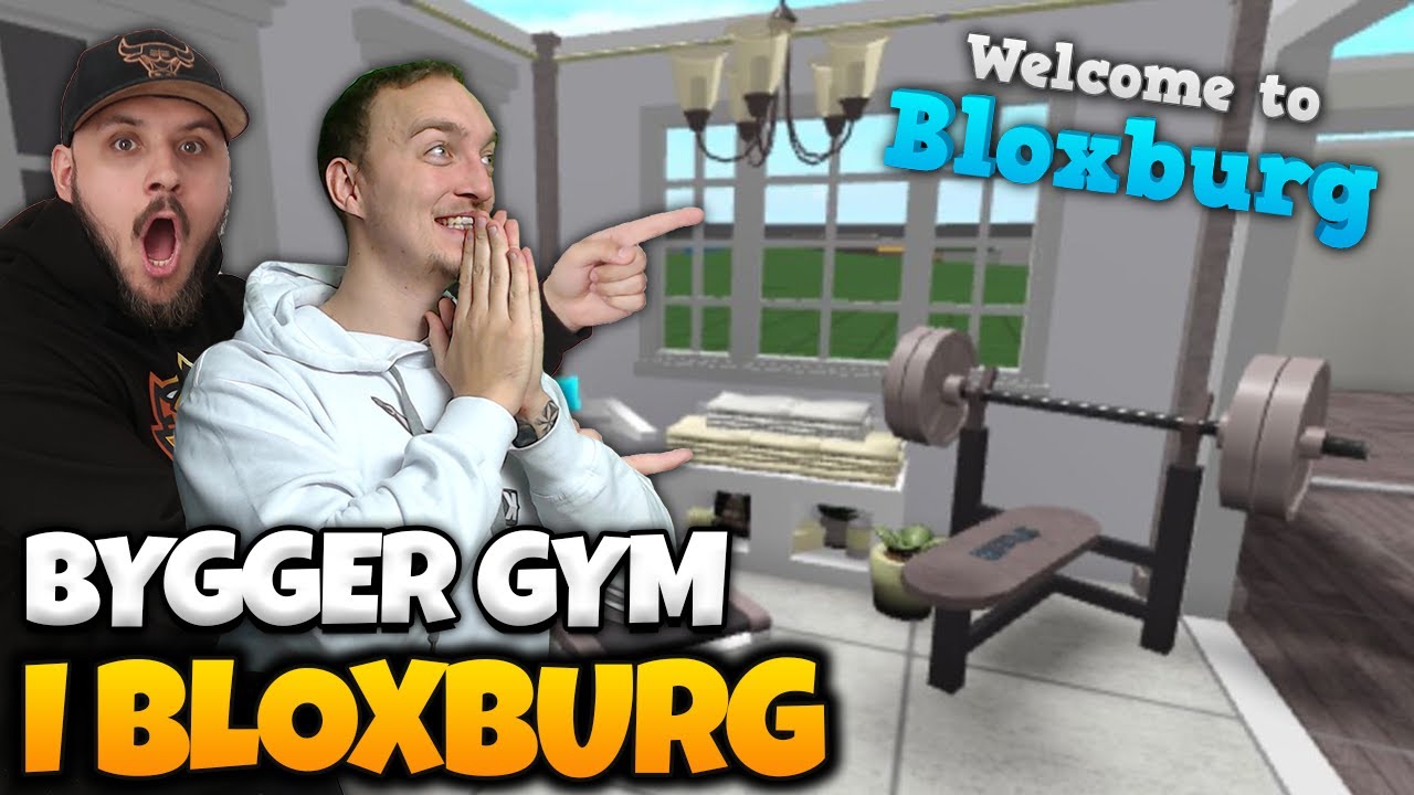 BYGGER GYM I BLOXBURG I ROBLOX