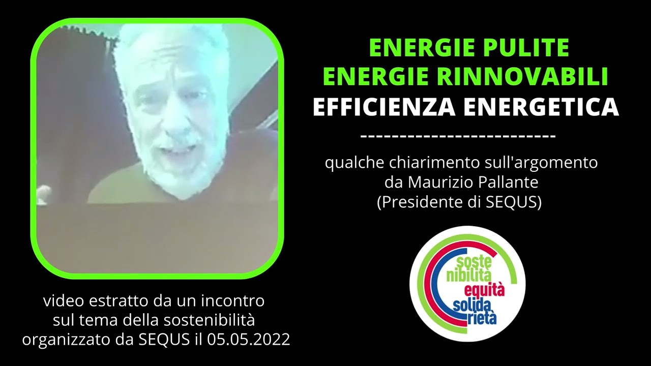 Energie pulite, energie rinnovabili, efficienza energetica