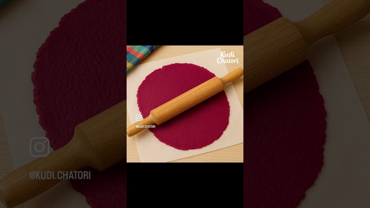 “Beetroot Crackers with Hummus Dip | Healthy, Crispy & Colourful Snack!”