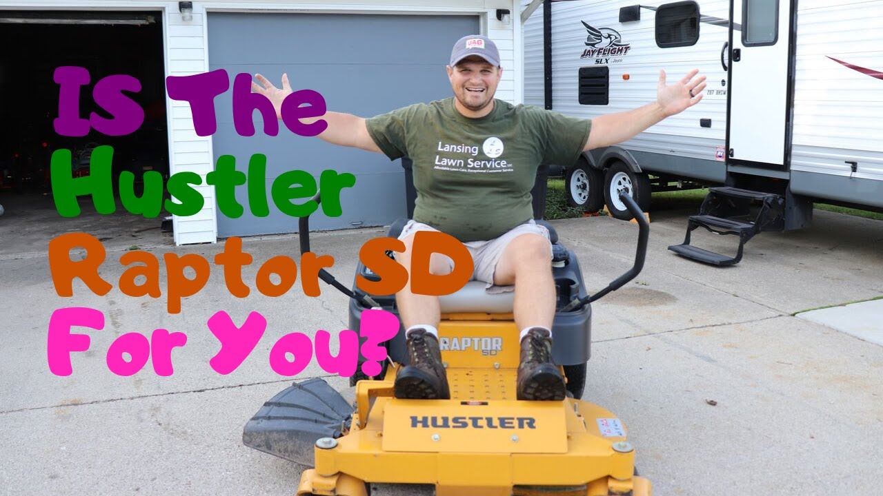 Обзор газонокосилки Hustler Raptor SD за 3 года