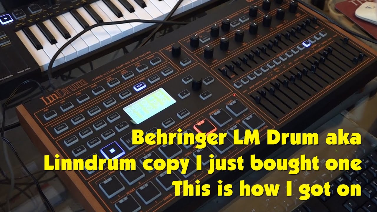 Барабан Behringer LM, он же копия Lindrum. Я только что купил один, вот как я его купил.