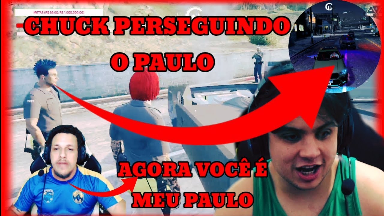 🔥 CHUCK VAI DEIXAR DE SER DANADA? 😱//A REVOLTA DO CHUCKY CONTRA O PAULO 😱//GTA RP