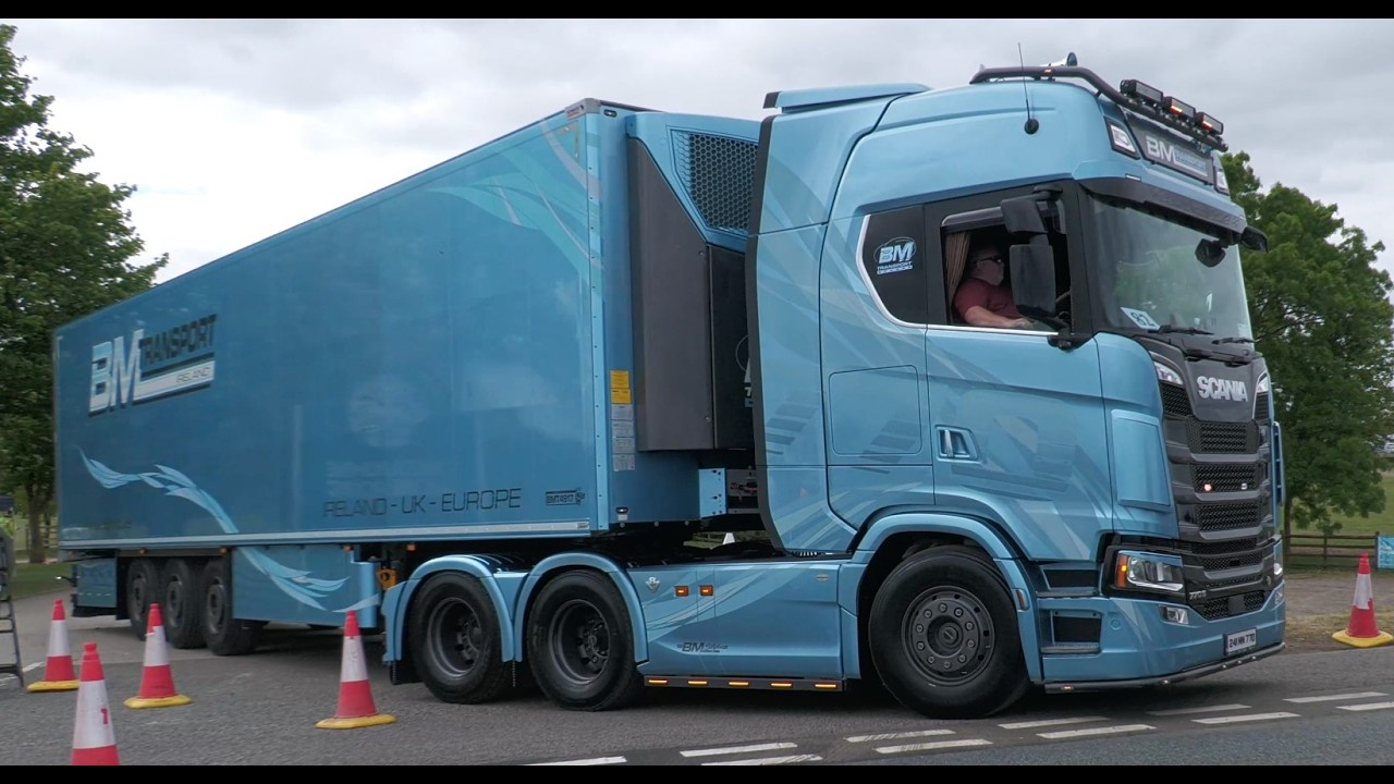 Frozen SCANIA 770S V8 🤙 BM Transport Ltd 🇬🇧 TruckFest Lincoln 2025 🇬🇧