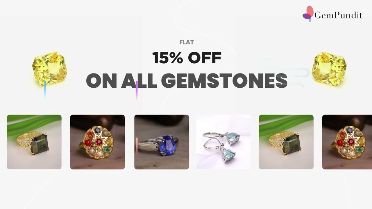 Get 15% off on All Gemstones | Summer Sale 2023 | GemPundit.com