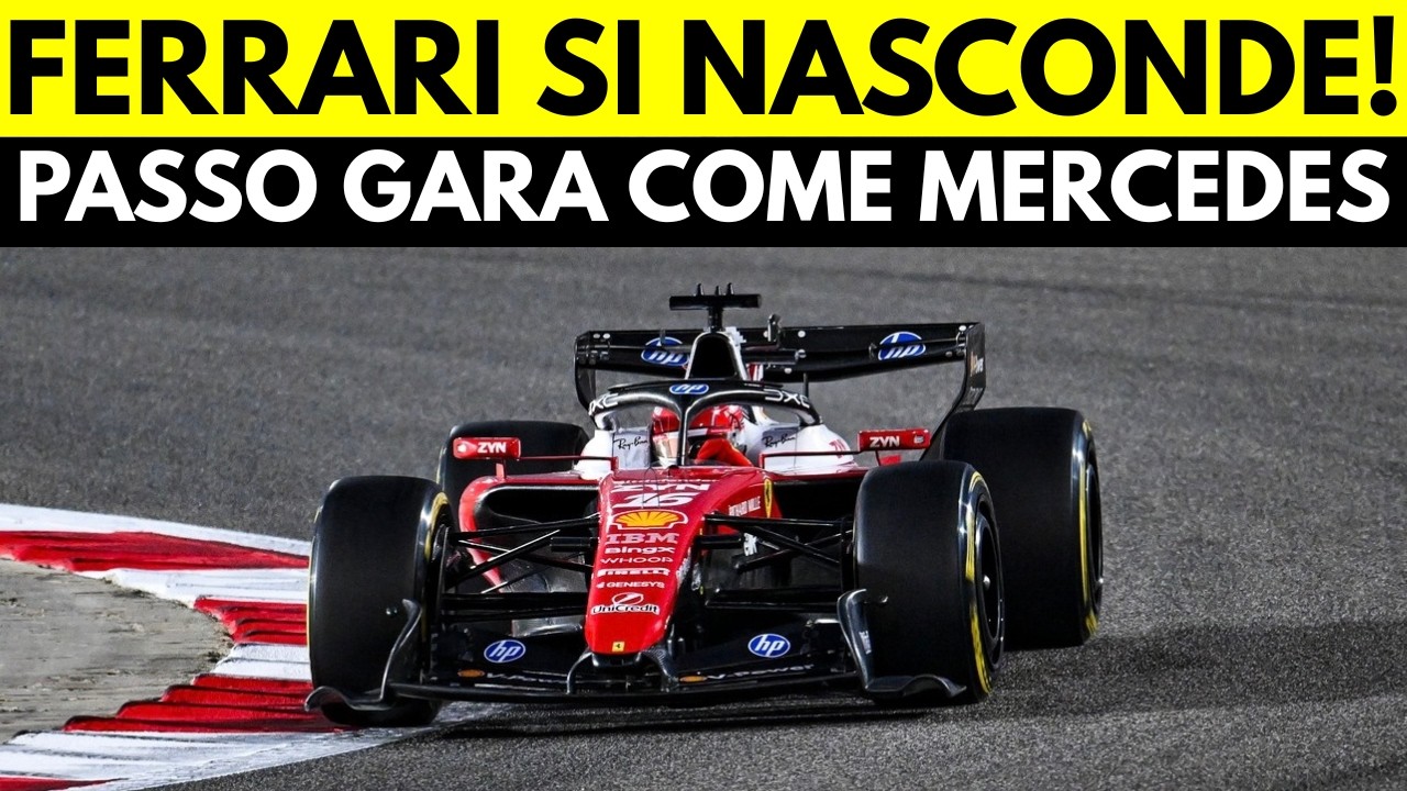 Ferrari nasconde il vero potenziale! Ecco TUTTO quello che ci dicono i dati delle prove libere!