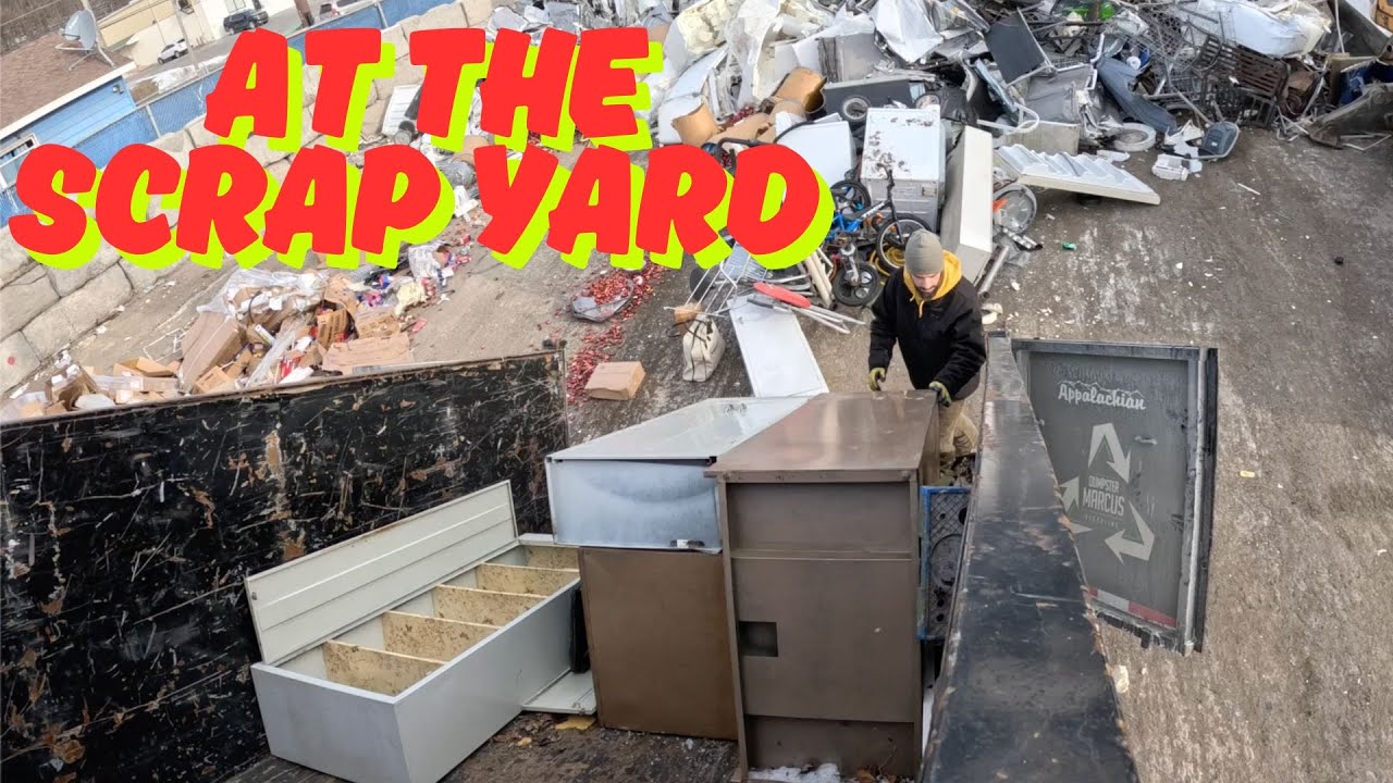 Scrap Metal Pickups Going To The Scrap Yard