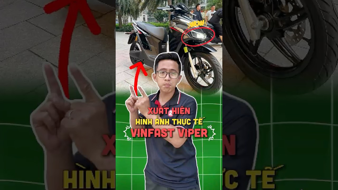 H&igrave;nh ảnh thực tế của Vinfast Viper xuất hiện trước khi được mở b&aacute;n rộng r&atilde;i #2banh #vinfast #viper
