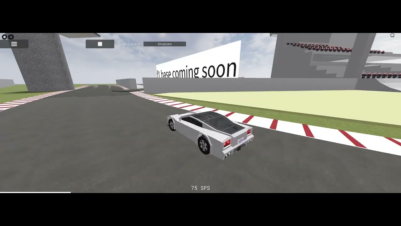 driving car into a worst racetrack design and inaccurate car in car crash studio (without an edit)