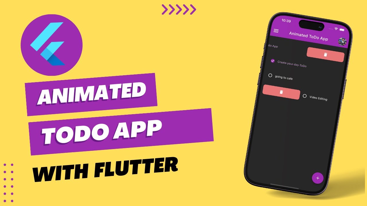 Animated TO-DO App with Flutter | Local Storage