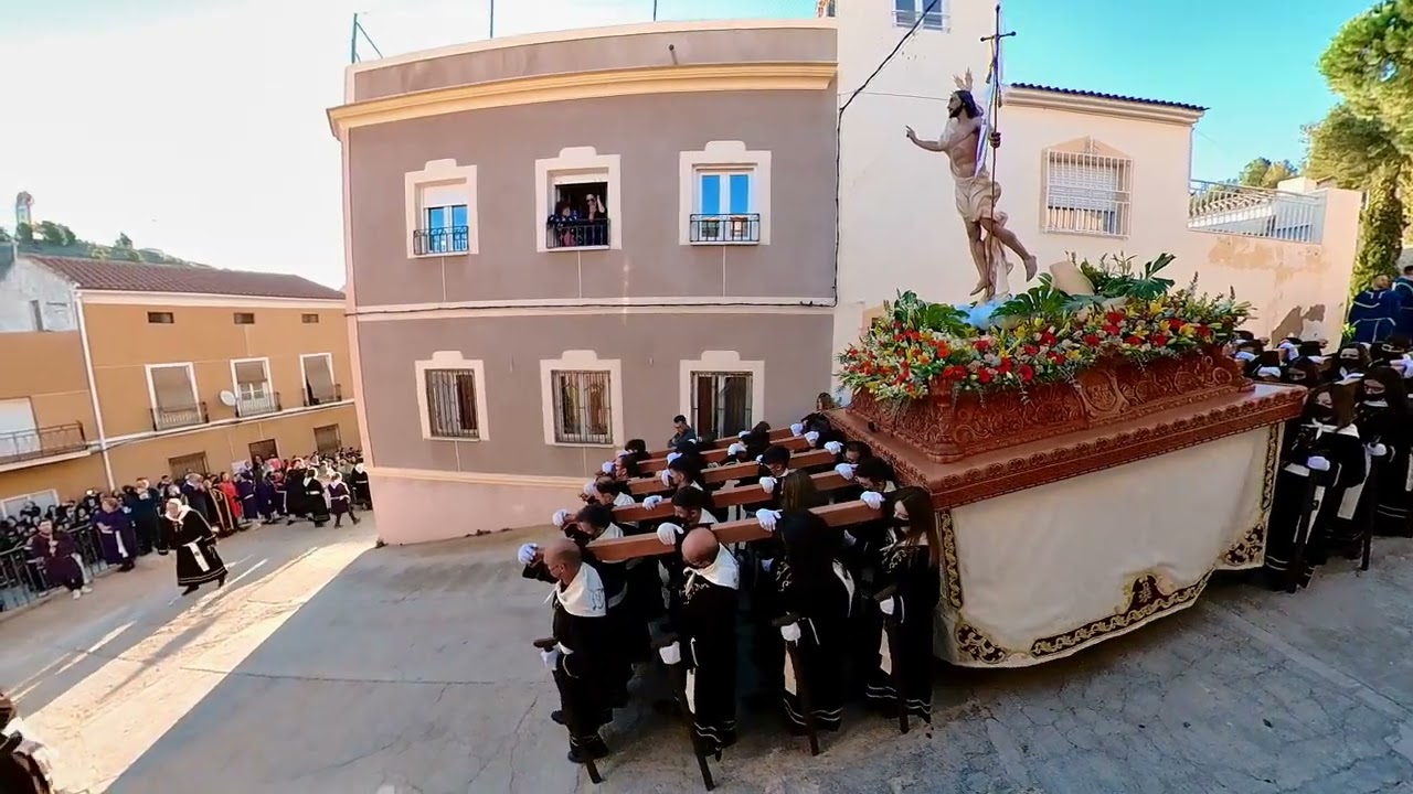 Bajada del Resucitado. Domingo de Resurrección 2022 Tobarra