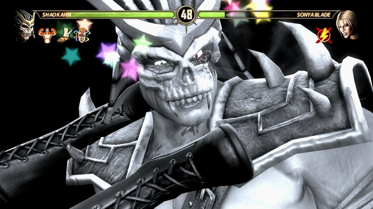 Mortal Kombat: Завершите игру Shao Kahn: Проверьте свою удачу. Безумие.