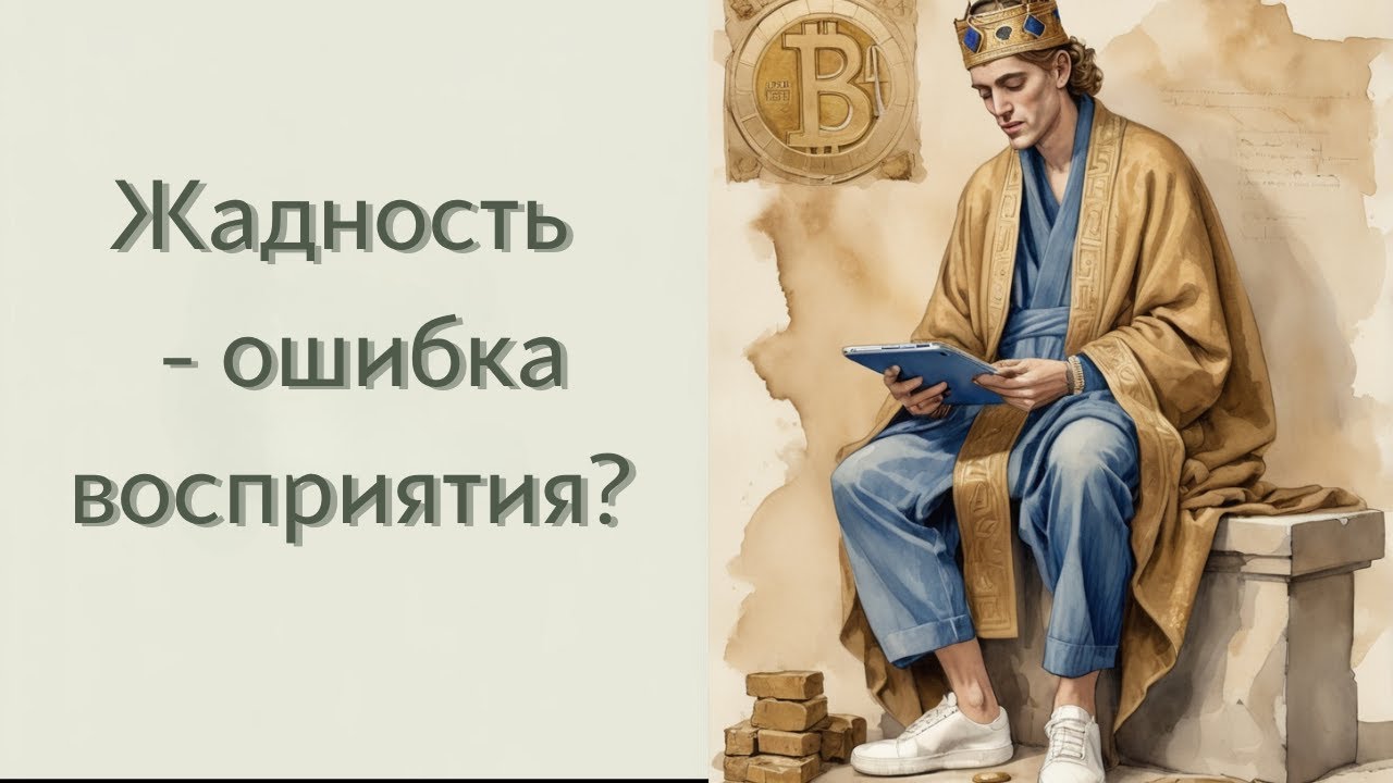 Жадность как симптом духовного голода
